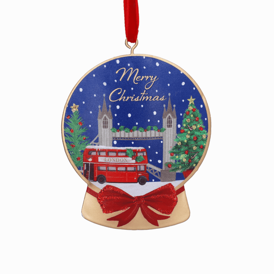 Festive London Dome Tin Decoration