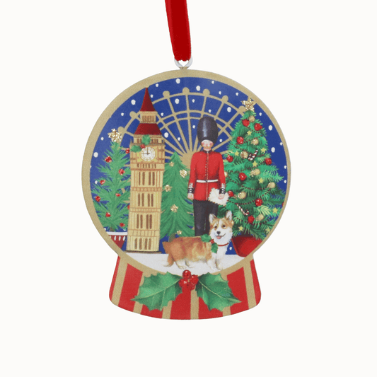 Festive London Dome Tin Decoration