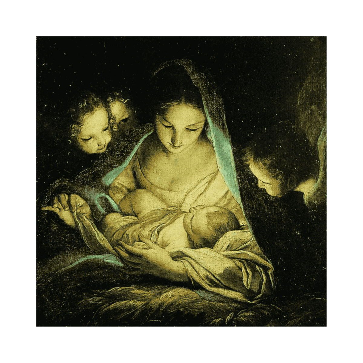 Holy Night Christmas Cards – Pack of 5