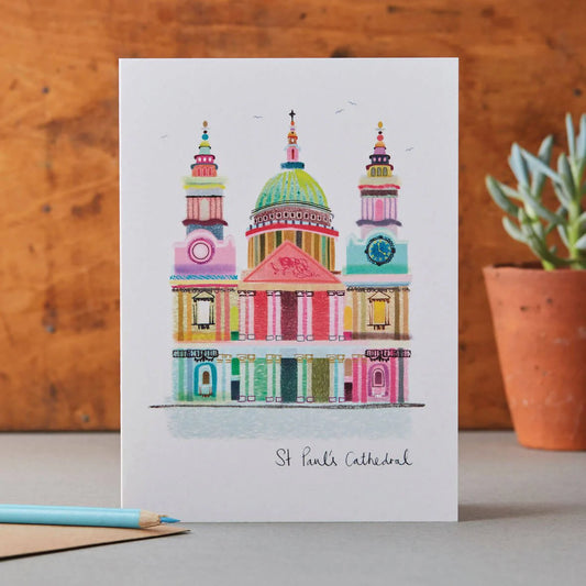 St Paul’s Cathedral Card – Ilona Drew Design