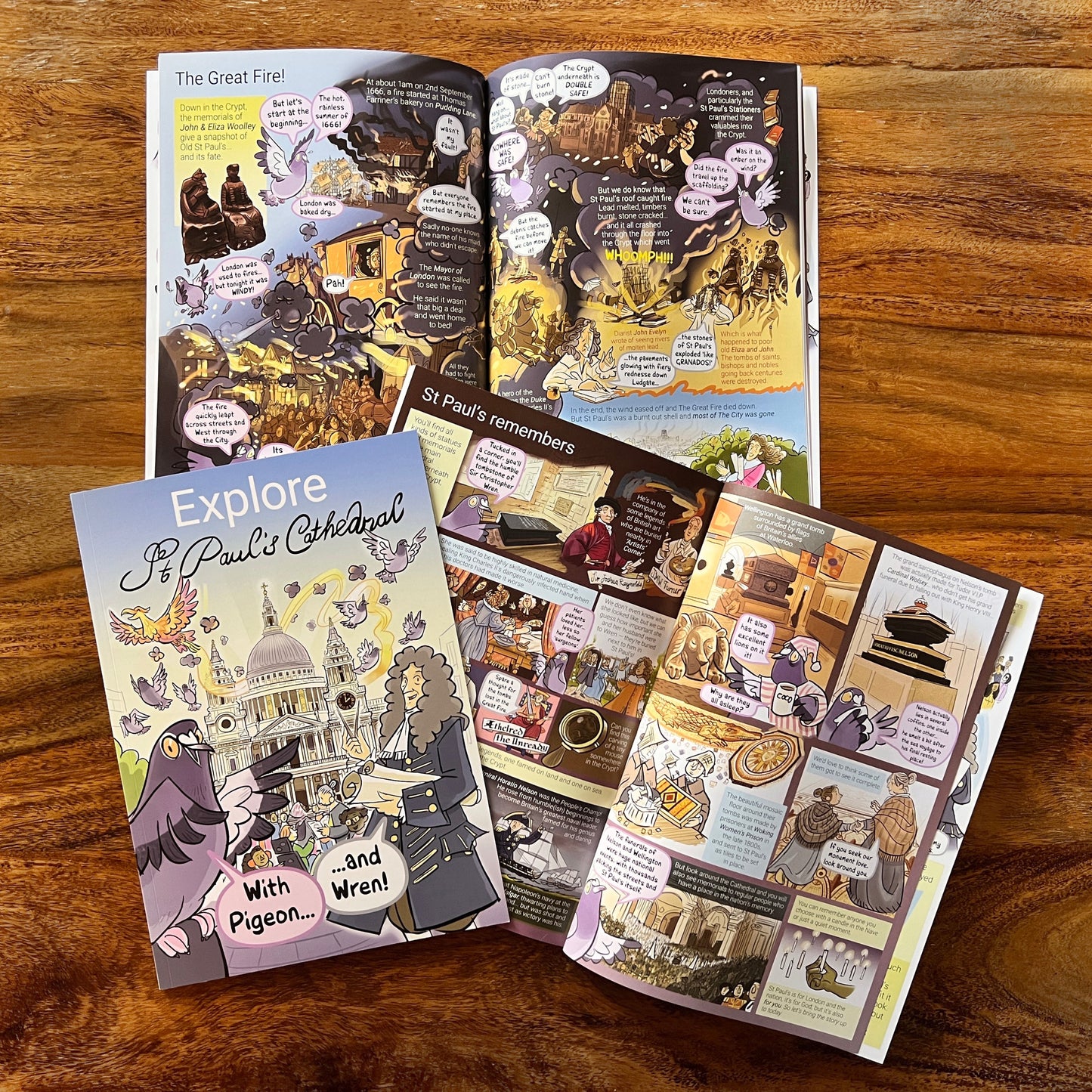 Explore St Paul's Cathedral with Pigeon and Wren