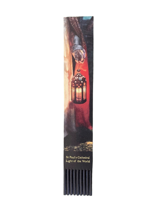 Light of the World Leather Bookmark