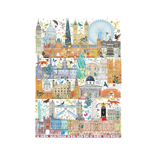 London Cityscape Greetings Card