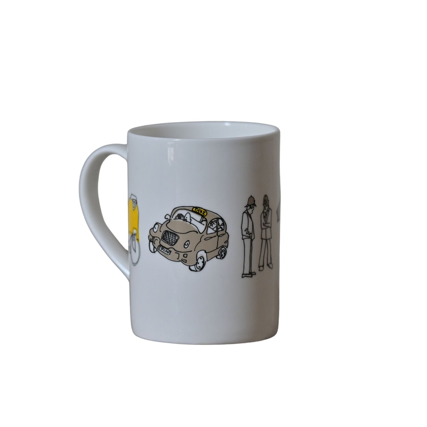 London Waiting Fine Bone China Mug