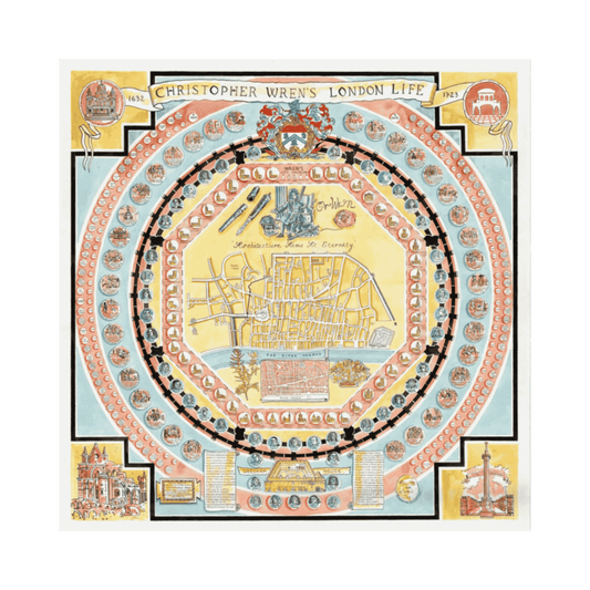 Christopher Wren’s London Life - Limited Edition 300 Piece Wooden Puzzle