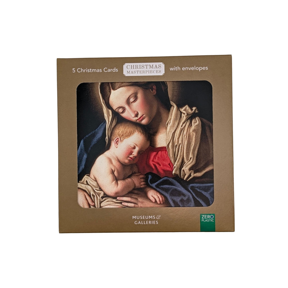 Madonna and Sleeping Child Christmas Cards – Pack of 5