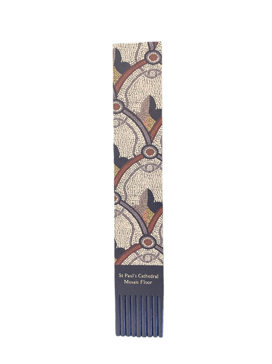 St Paul's Cathedral - Mosaic Floor Leather Bookmark