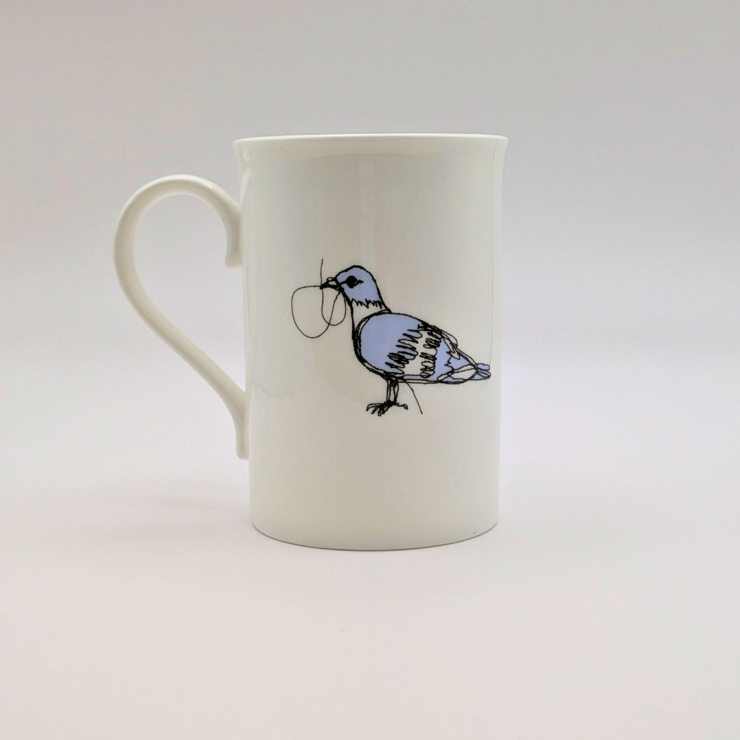 Feed the Birds - Bone China Mug