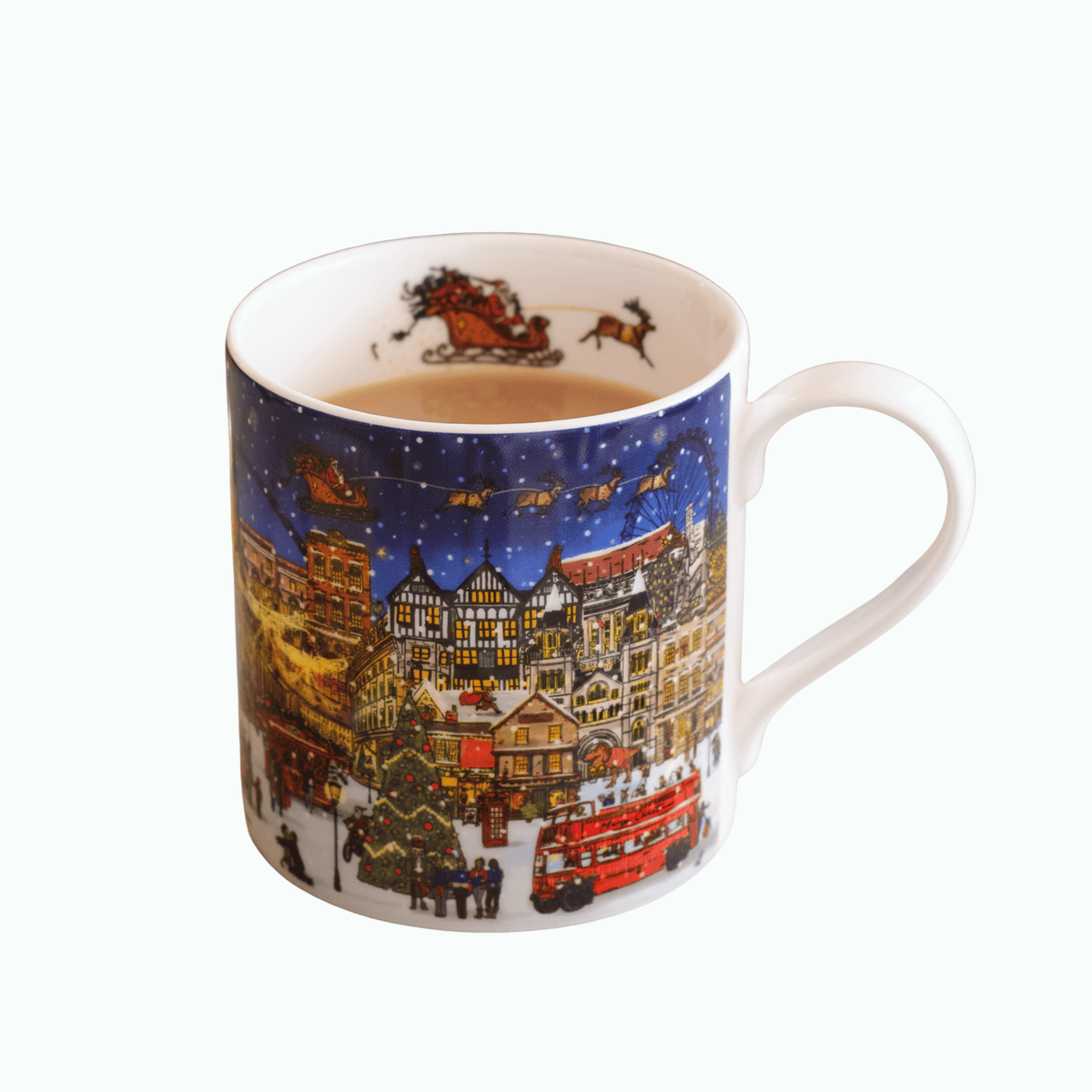 A London Christmas Tale Fine Bone China Mug
