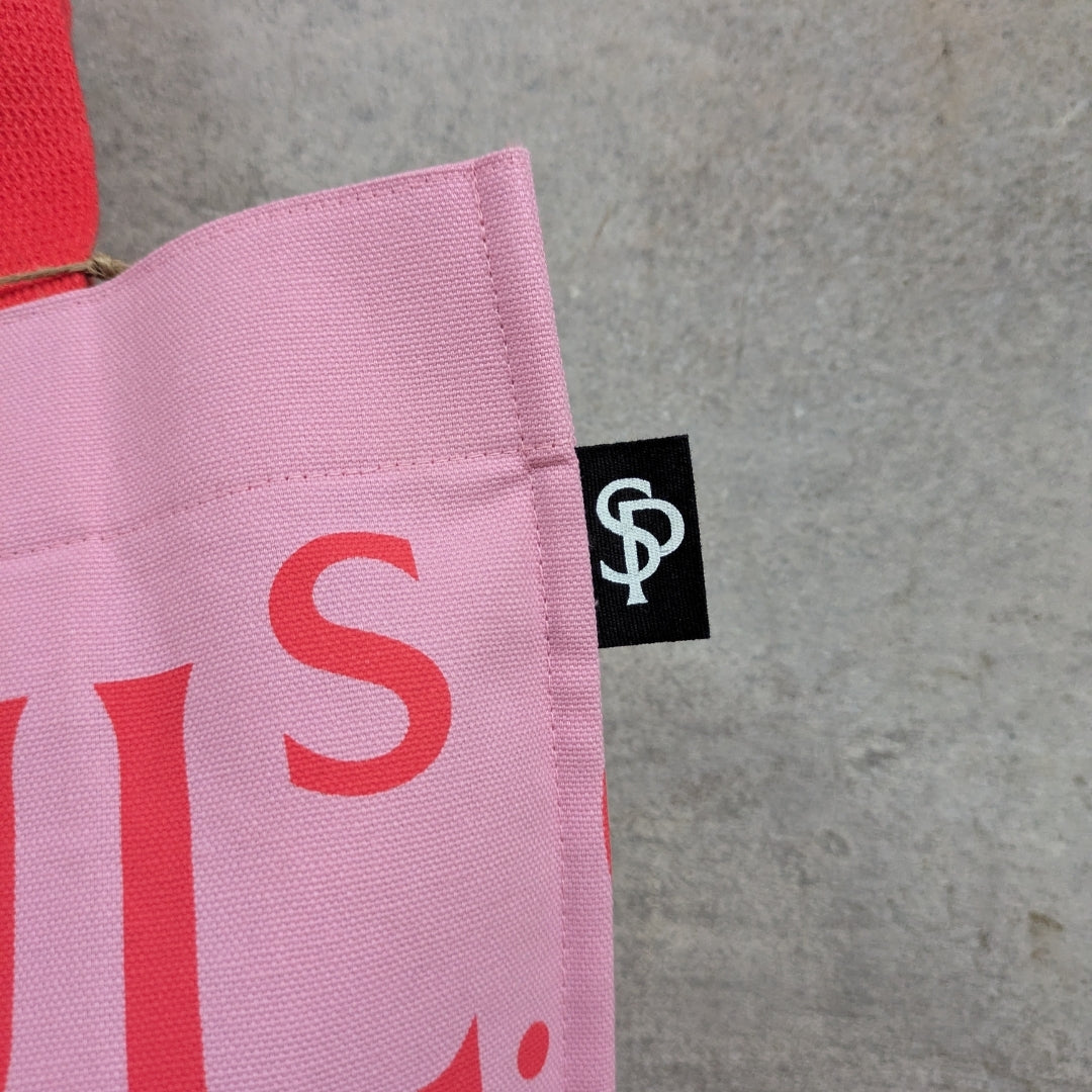 St Paul's Cathedral Canvas Tote Bag – Pink & Red *PRE-ORDER*