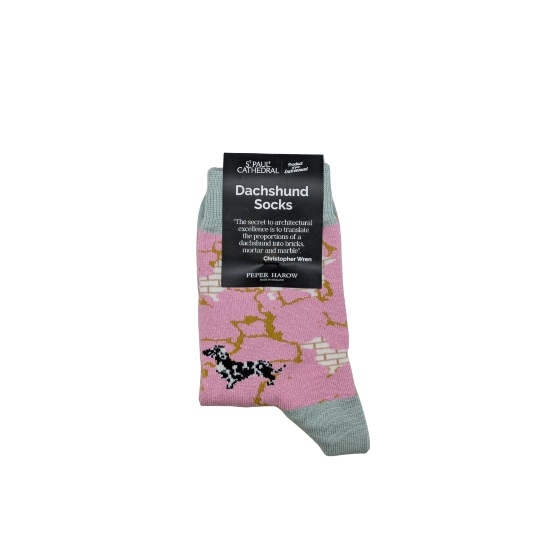 St Paul's Cathedral Dachshund Socks