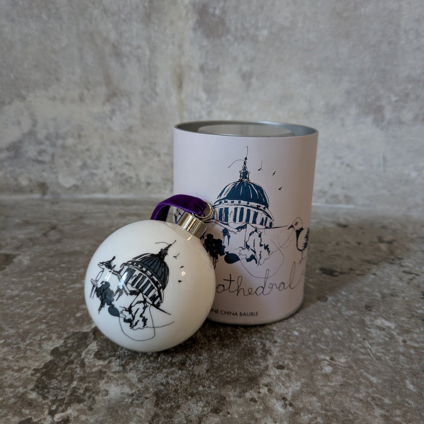 St Paul’s Cathedral 2025 Bone China Bauble
