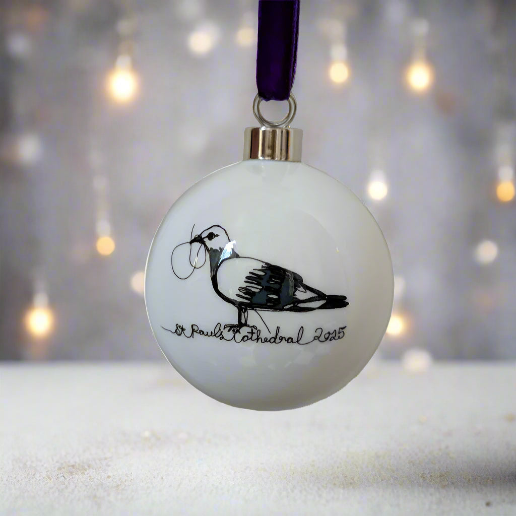 St Paul’s Cathedral 2025 Bone China Bauble