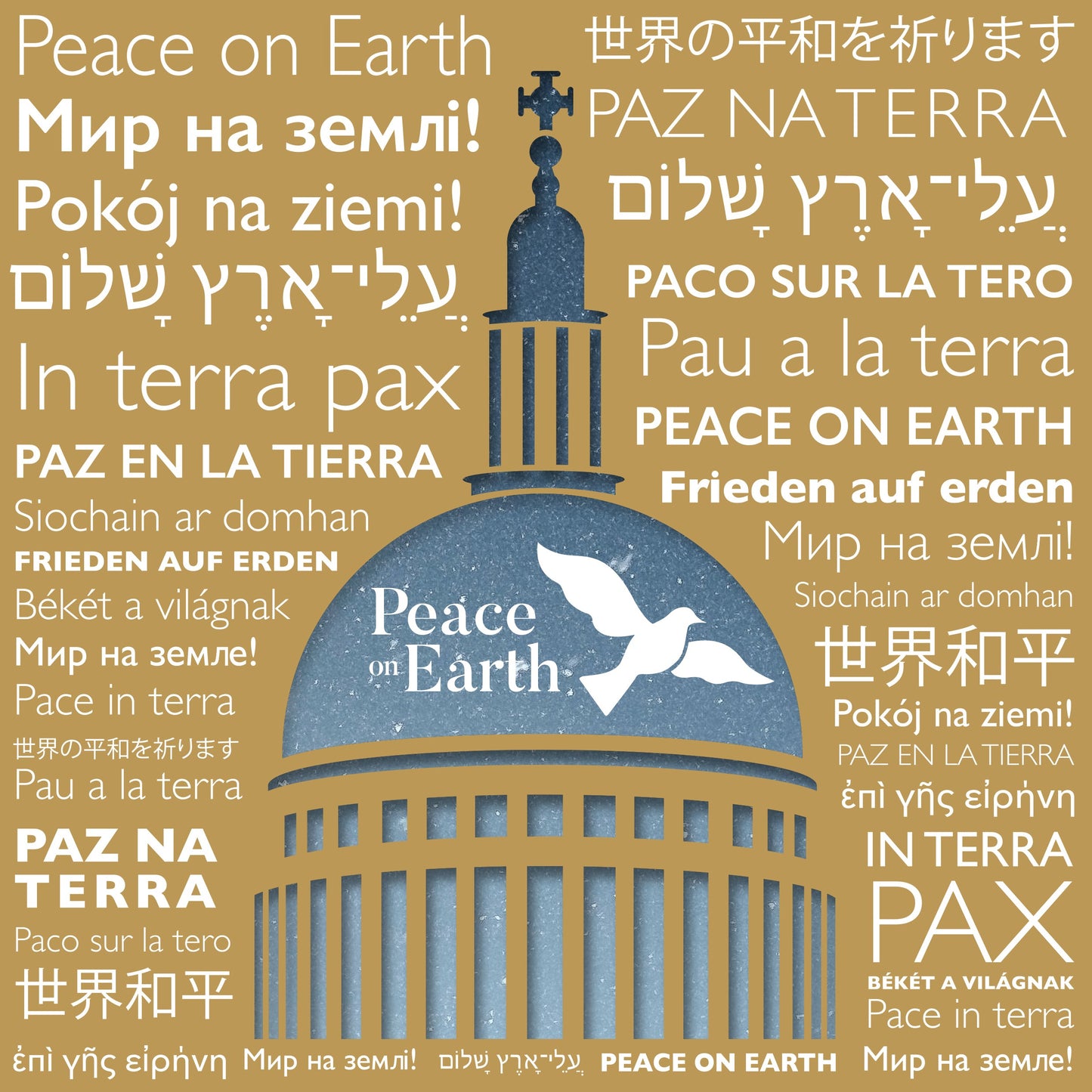St Paul’s Cathedral 2022 Christmas Card (Peace on Earth)