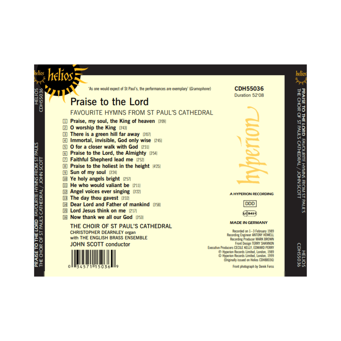 Praise to the Lord – Favourite Hymns from St Paul’s Cathedral