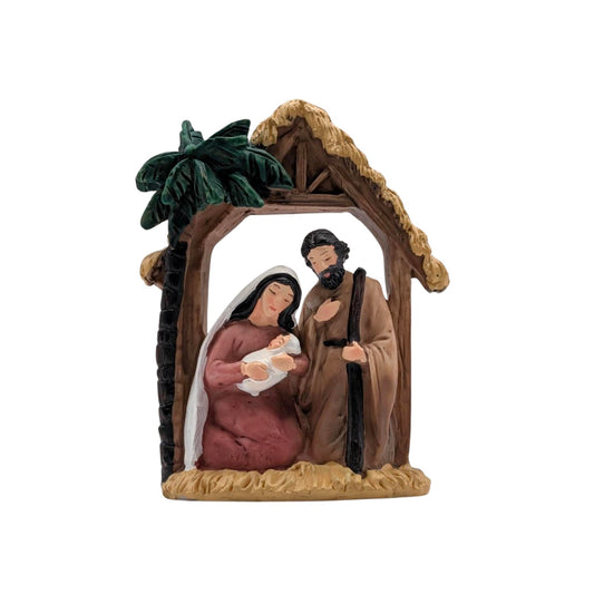 Nativity Scene with Tree
