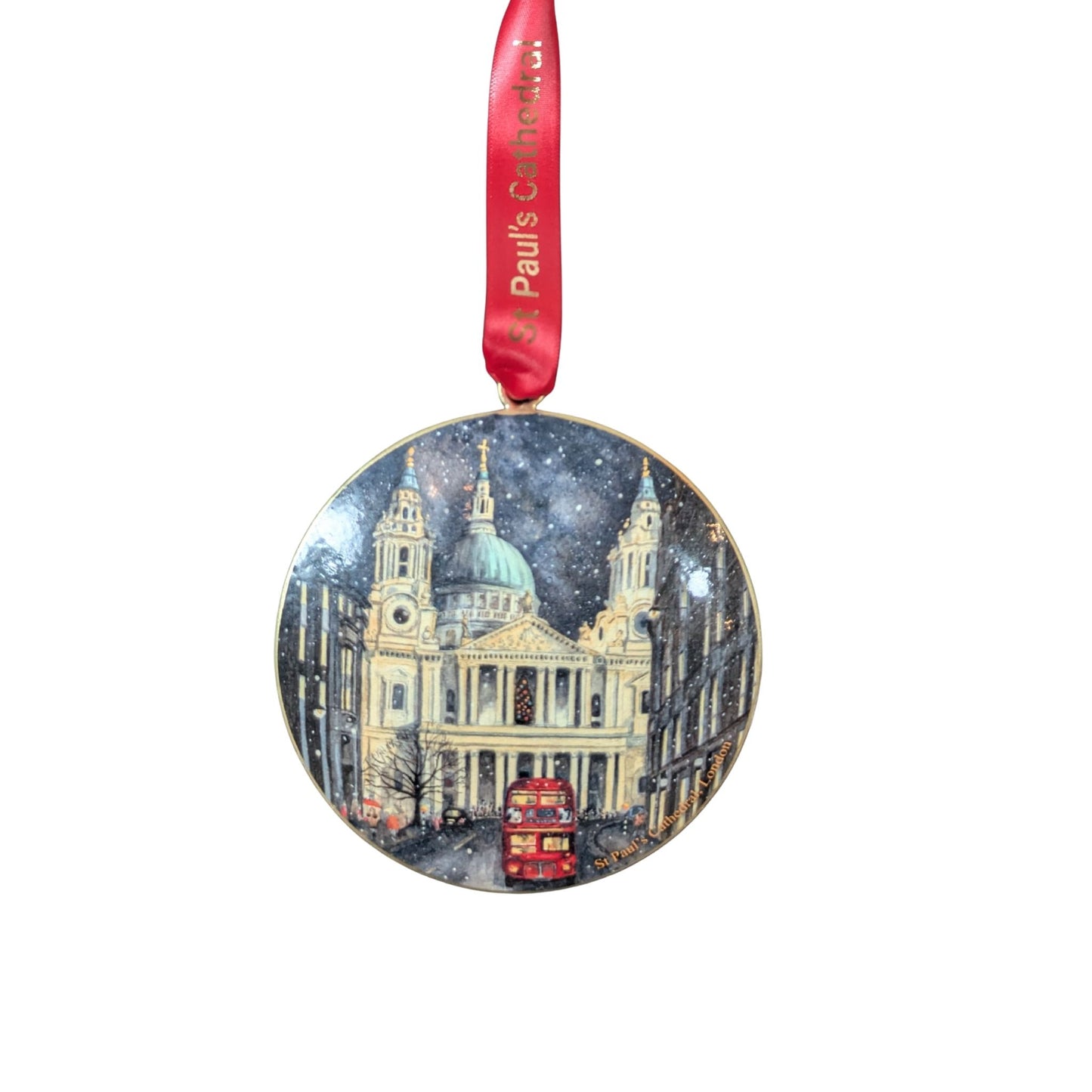 Snowfall on St Paul's Decoration