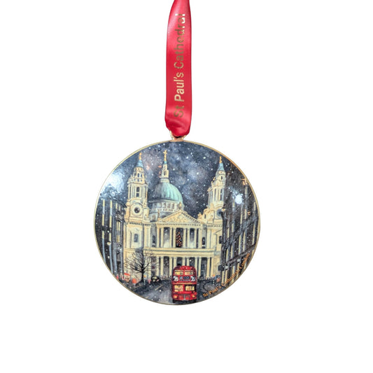 Snowfall on St Paul's Decoration