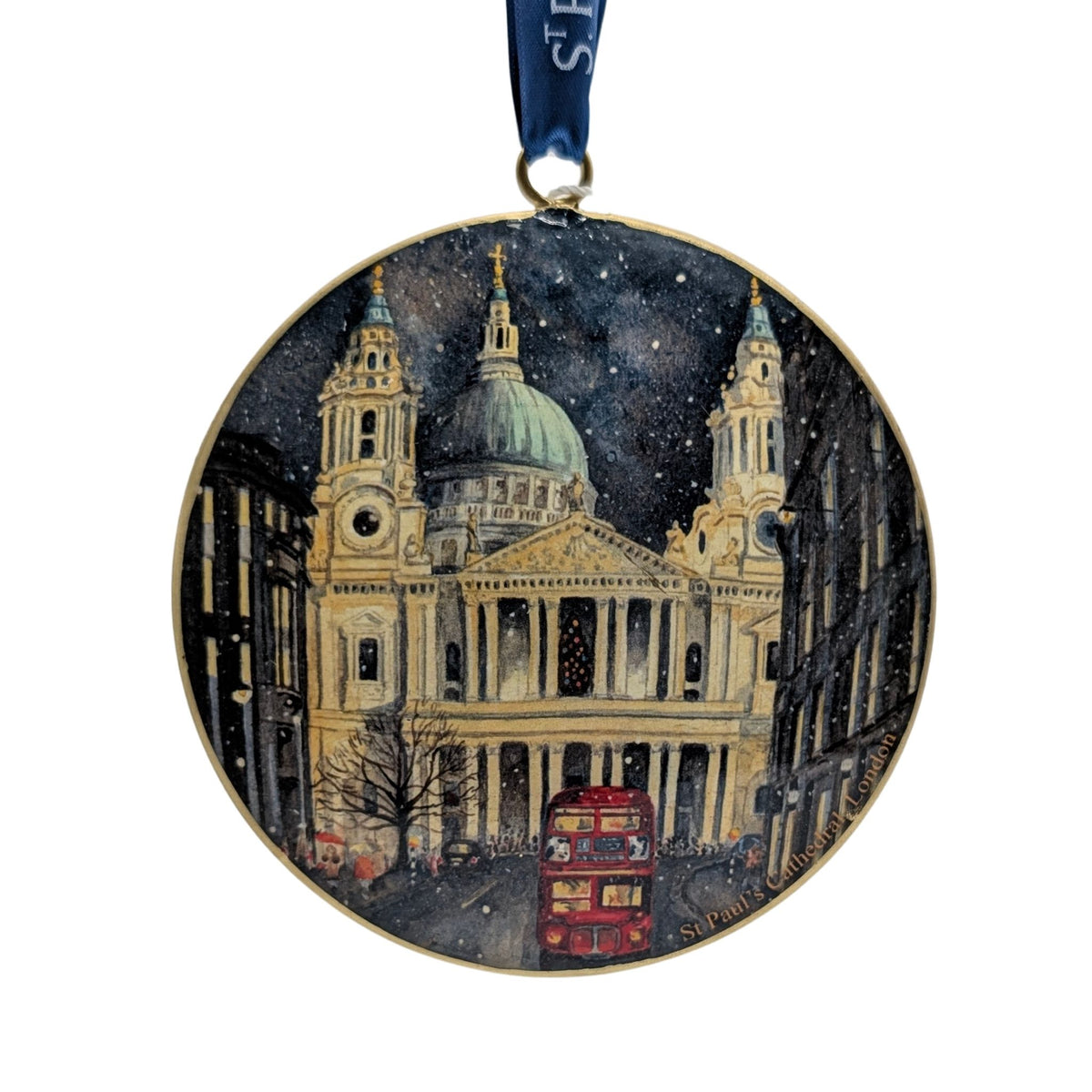 Snowfall on St Paul's Decoration