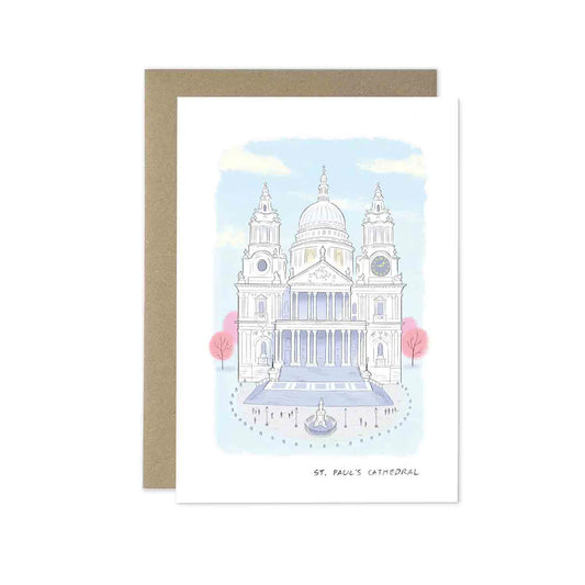 St Paul’s Cathedral, London Greetings Card