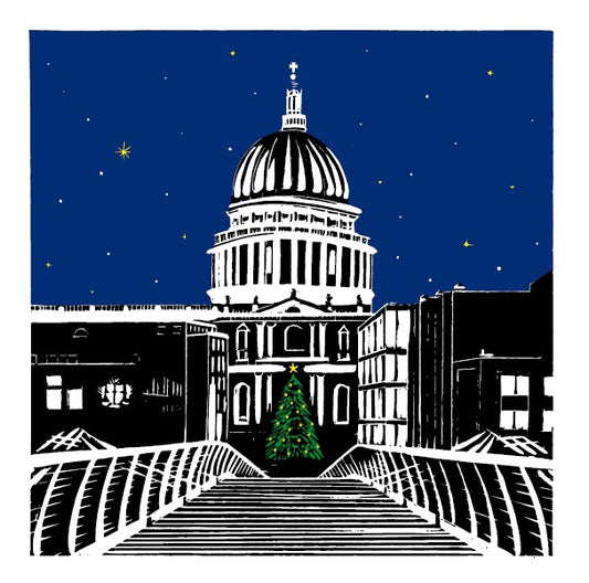 St Paul’s Cathedral 2023 Christmas Card (Star of Wonder)