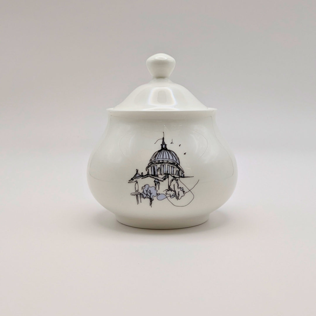 Feed the Birds - Bone China Sugar Bowl