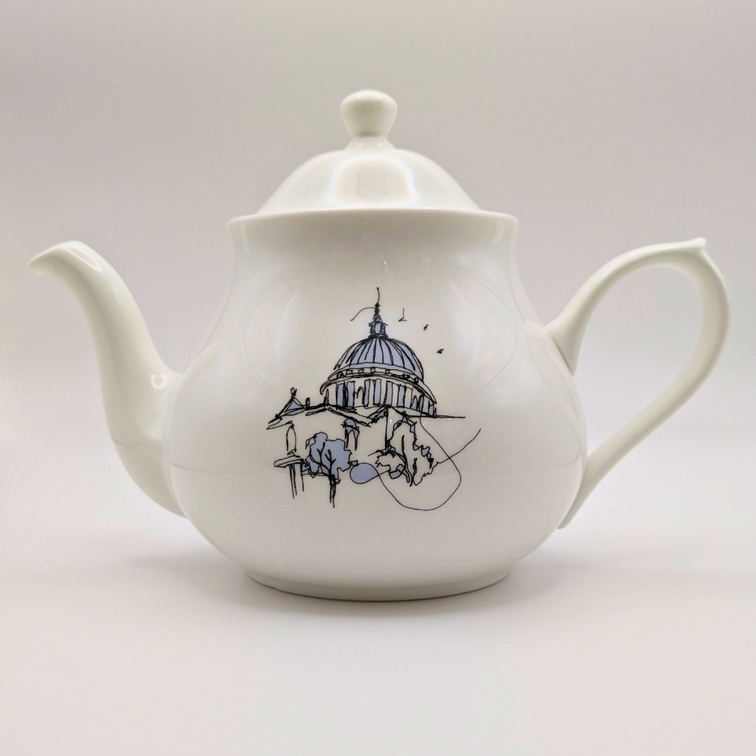 Feed the Birds -  Bone China Teapot