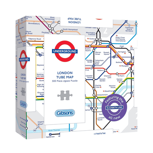 London Underground Tube Map – 1000 Piece Jigsaw