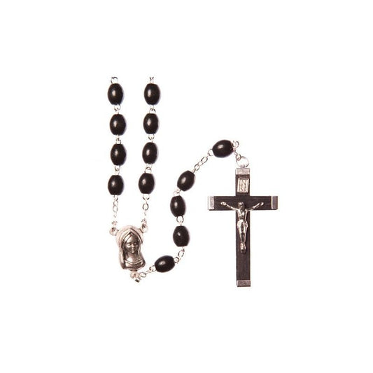 Wooden Bead Rosary