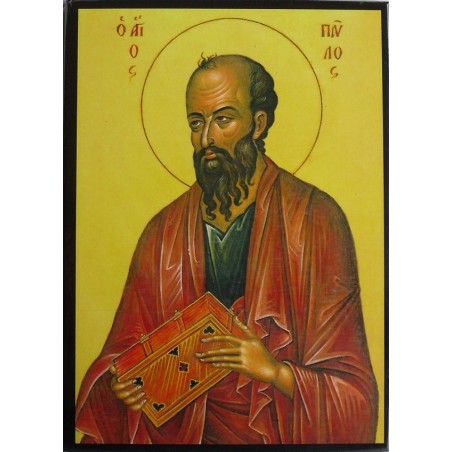Icon of Saint Paul – Traditional Byzantine Reproduction