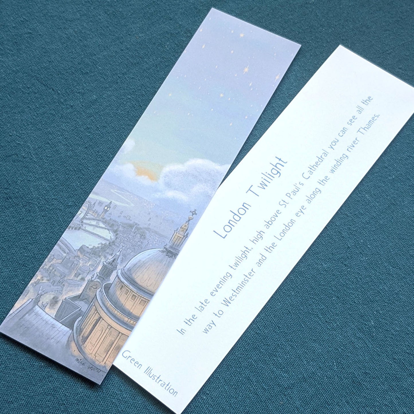 London Twilight Bookmark - Mike Green