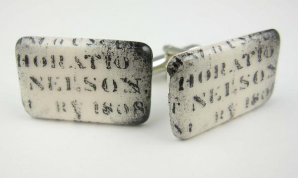 Nelson Ceramic Cufflinks