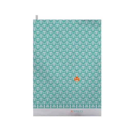 St Paul's Repeat Design Tea Towel