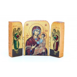 Wooden Diptych Icons — Handmade in Greece