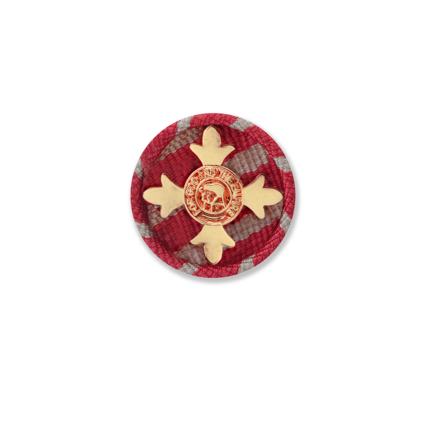 OBE Emblem Lapel Pin